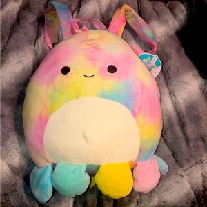 OPAL the OCTOPUS 12" Squishmallow Backpack NWT